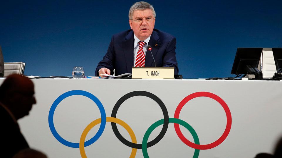Presiden International Olympic Committee (IOC), Thomas Bach. - INDOSPORT